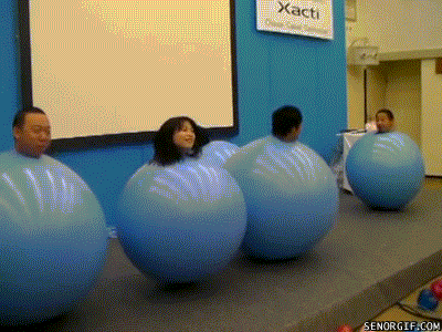 blauwe ballen