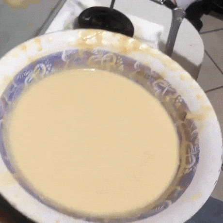 Frying rosettes in satisfying gifs