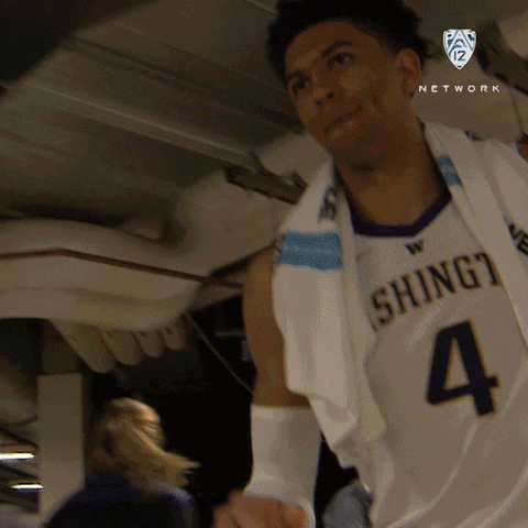 Happy College Basketball GIF by Pac12Network