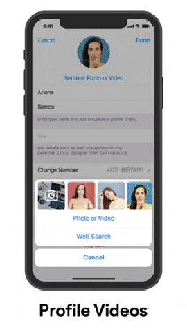 Telegram Update, latest telegram update, telegram profile video