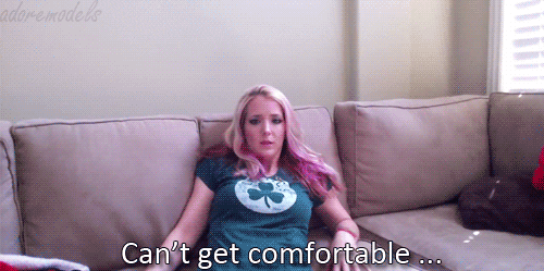 Cant Get Comfortable Jenna Marbles GIF - Find & Share on GIPHY