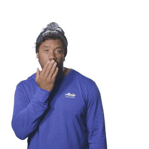 Russell Wilson GIF by Alaska Airlines