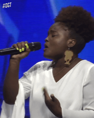 Girl Cantar GIF by Dominicana's Got Talent