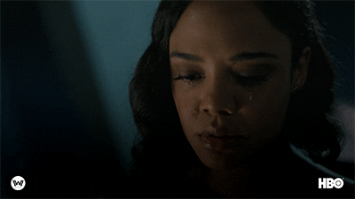 Tessa Thompson Crying GIF by Westworld HBO - Find & Share on GIPHY