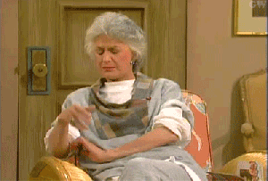 Frustrated Golden Girls GIF - Find & Share on GIPHY