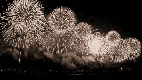 fireworks animated GIF