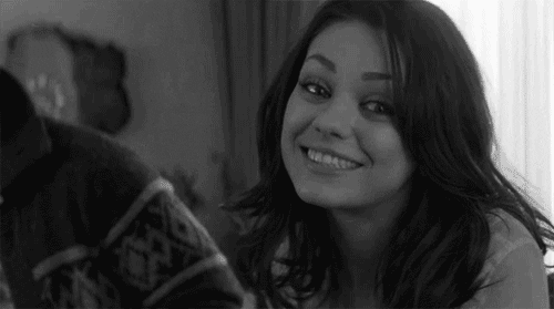 Mila Kunis Smile GIFs - Find & Share on GIPHY
