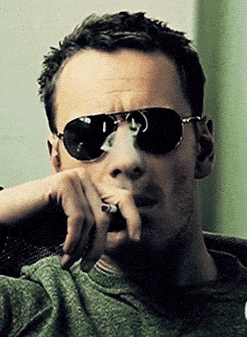 Michael Fassbender Smoking GIF Find & Share on GIPHY