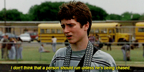 Image result for i hate running gif
