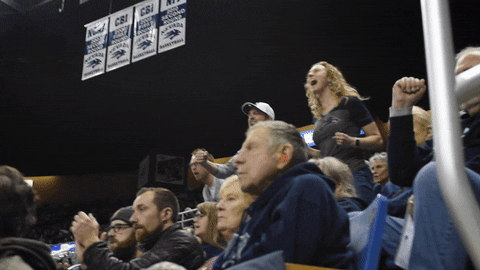 Happy College Basketball GIF by Nevada Wolf Pack