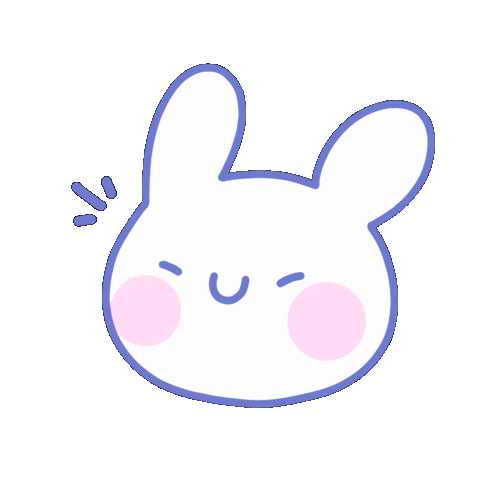 Happy Bunny Sticker by paulapastela for iOS & Android | GIPHY