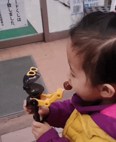 Sharing is caring in funny gifs