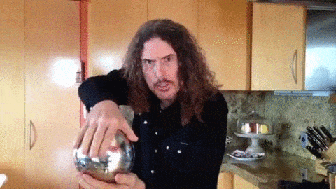 Control your emotion like this man who control his floating orb.