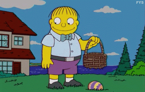 the simpsons easter ralph wiggum easter egg