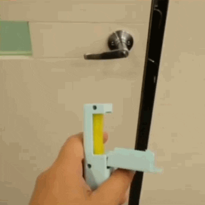 NoTouchy - Self-Sterilizing Door Handle Opener And Elevator Button ...