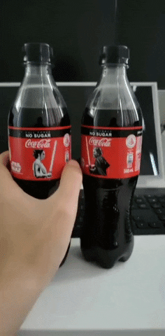 Star wars limited coke edition in wow gifs