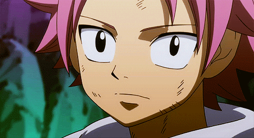 Image result for fairy tail natsu smile gif