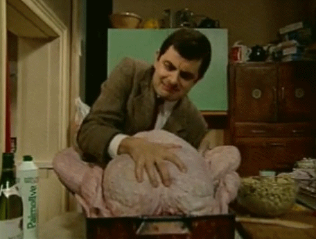 Mr Bean Turkey GIFs - Find & Share on GIPHY