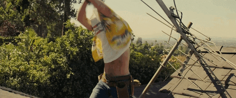 Shirtless Leonardo Dicaprio GIF by Once Upon A Time In Hollywood - Find & Share on GIPHY