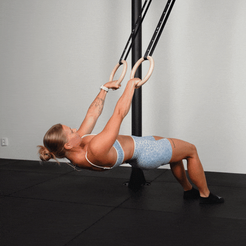 Bodyweight Hip Rows demonstration
