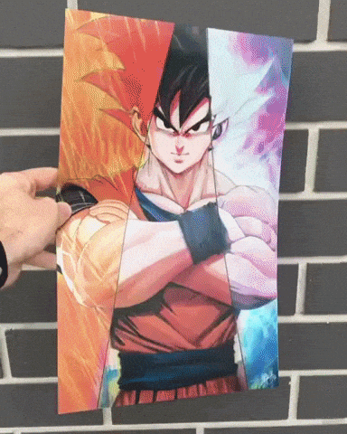 Amazing Dragonball poster in wow gifs