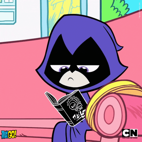 Teen Titans Reading GIF by DC Comics - Find & Share on GIPHY