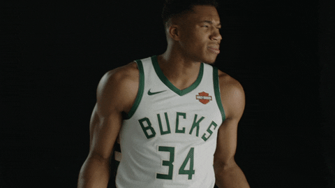 Giannis Antetokounmpo Milwaukee Bucks Reaction Pack By Milwaukee 