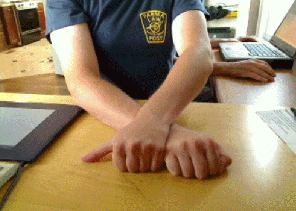 The finger trick in wow gifs