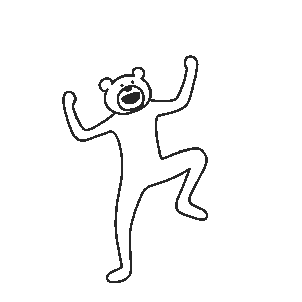 Happy Yahoo Sticker by takadabear for iOS & Android | GIPHY