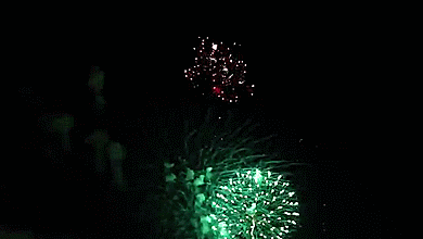 fireworks fourth of july new years eve