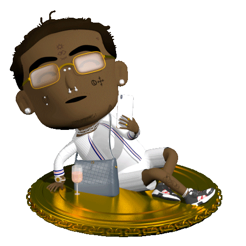 Happy Lil Uzi Vert Sticker by Apple Music for iOS & Android GIPHY