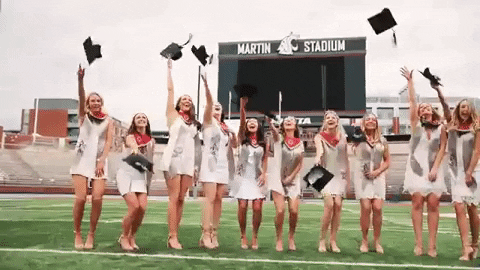 College Graduation GIF by Alpha Gamma Delta - Find & Share on GIPHY
