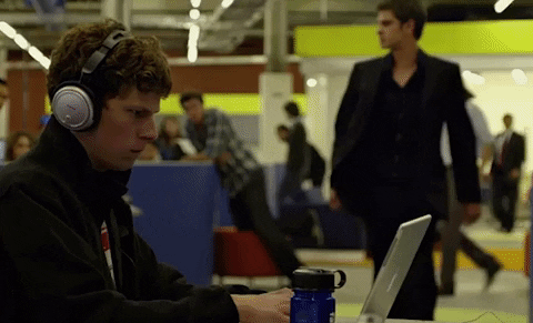 Scene from the social network