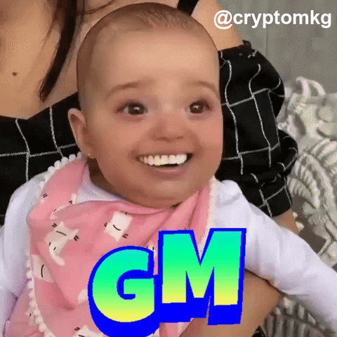 Good Morning Gm GIF by :::Crypto Memes:::