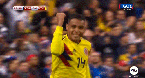 Colombia Football Love GIF by Caracol Television - Find & Share on GIPHY