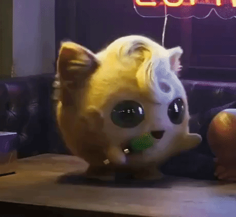 Pikachu Detective in hollywood gifs