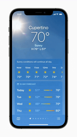 Ios 15 Finally Brings The Beauty Of Dark Sky To The Weather App