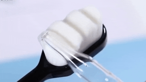 silky toothbrush 10 000 bristles