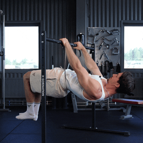 Assisted Halflay Front Lever demonstration