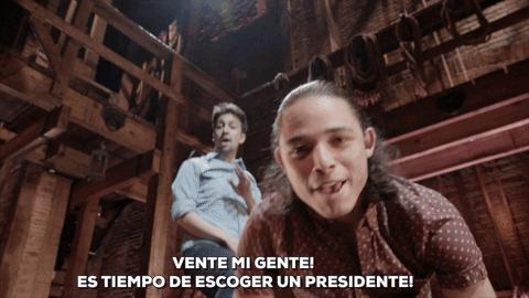 Lin-Manuel Miranda Hamilton GIF by RiseUp AS ONE