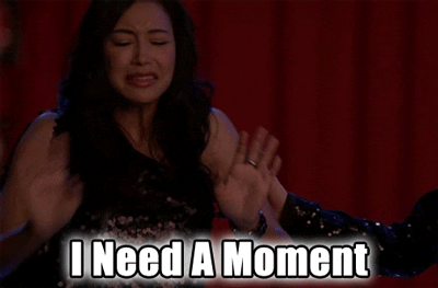 glee crying moment i need a moment happy