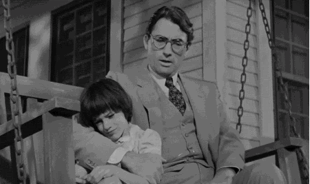 Image result for to kill a mockingbird gif