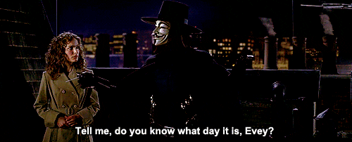 V For Vendetta Happy November 5Th GIF Find & Share on GIPHY
