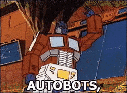 Autobots roll out in cat gifs