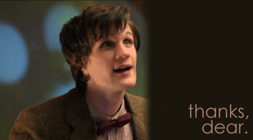 Image result for thank you doctor who gif