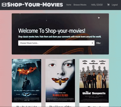 Movie Shopping App