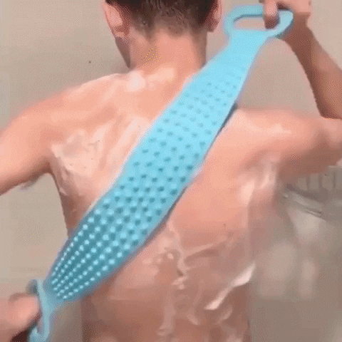 Silicone Back Scrub Bath Belt - martbury.com