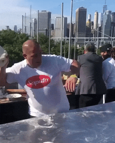 Pizza dough tossing in wow gifs