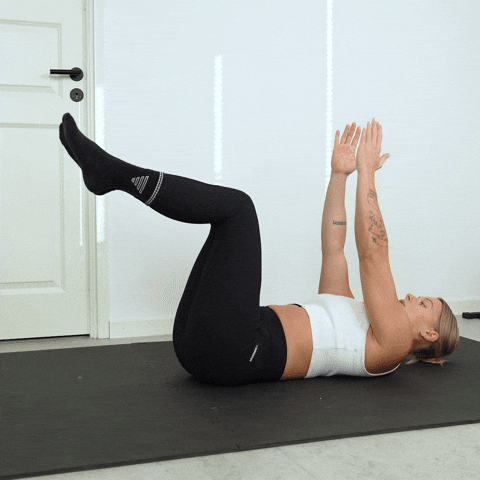 dead bug exercise demonstration