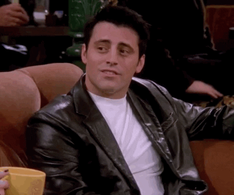 Matt Leblanc Wow GIF by Friends - Find & Share on GIPHY